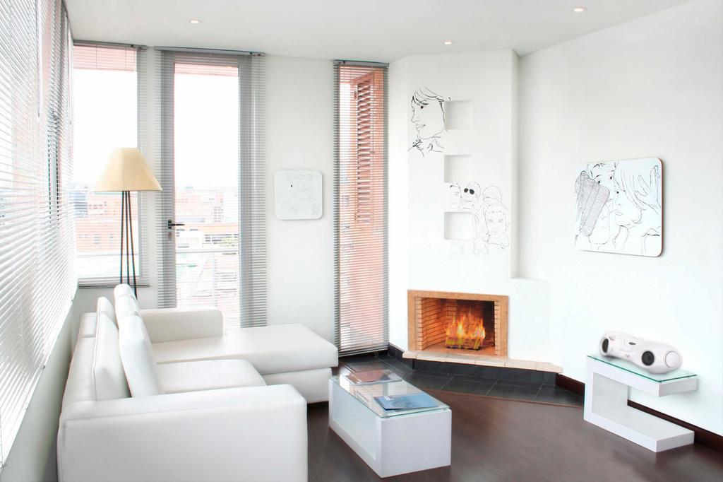 Hotel 104 Art Suites بوغوتا الغرفة الصورة