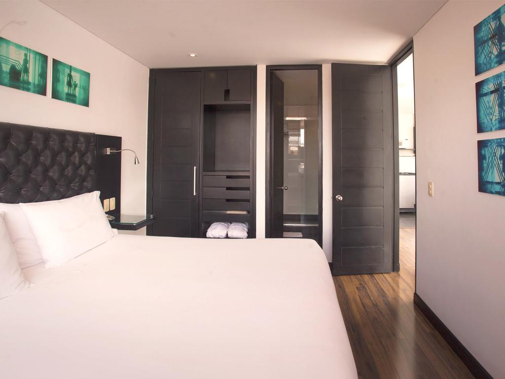 Hotel 104 Art Suites بوغوتا الغرفة الصورة
